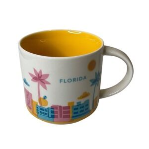 Starbucks You Are Here Florida Mug Cup Coffee Tea Collection Stoneware 14oz